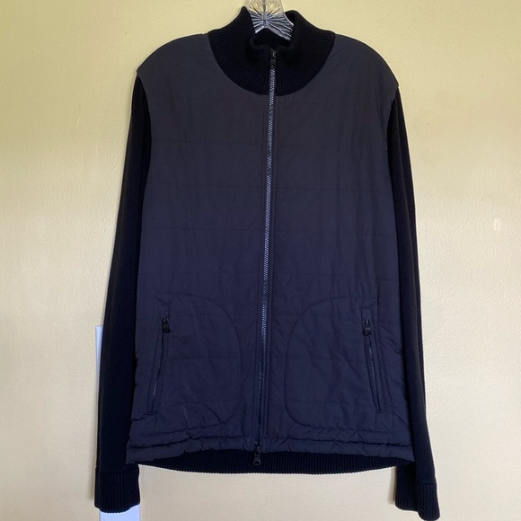 Banana Republic Men’s quilted combo jacket size L - Picture 3 of 15